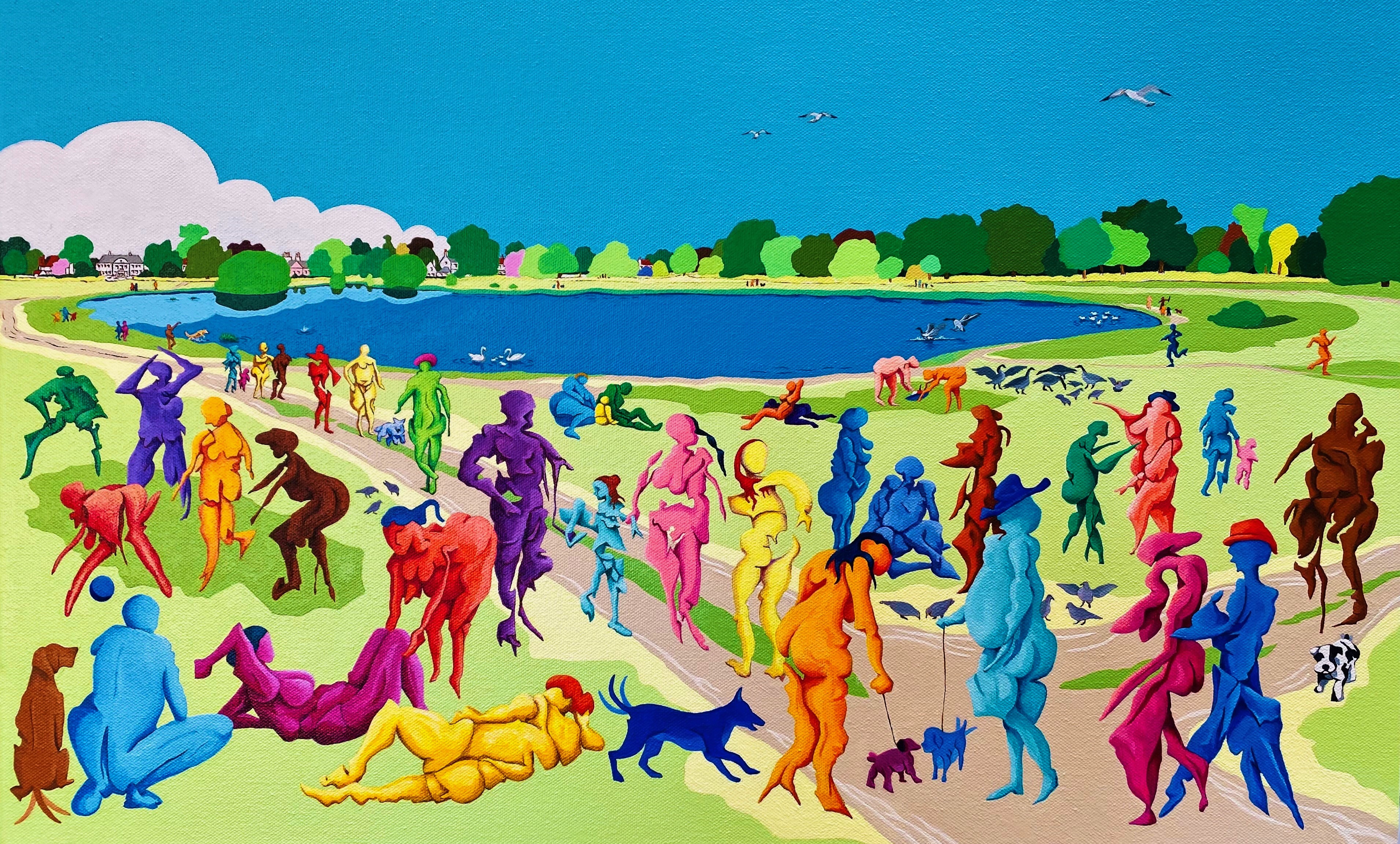 Enjoying the Common - Wimbledon Village