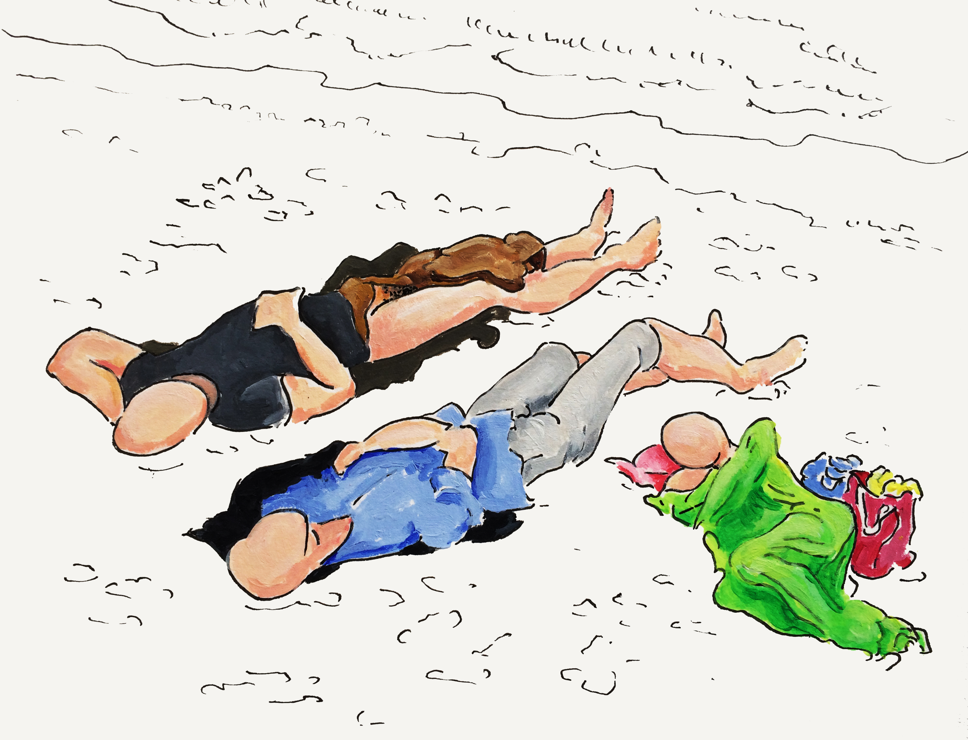 After the Beach Party Comes Sleep 